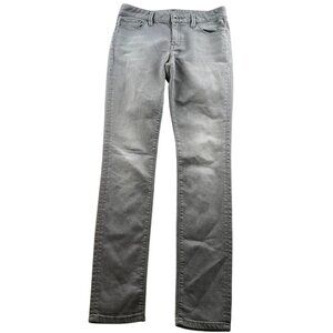 Banana Republic Womens Jeans Size 26 Slim Skinny Classic Gray Denim Casual Ankle